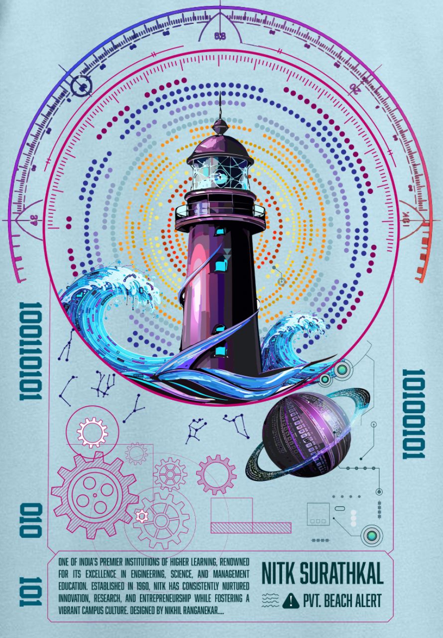 Beach.Tech Oversized Tee