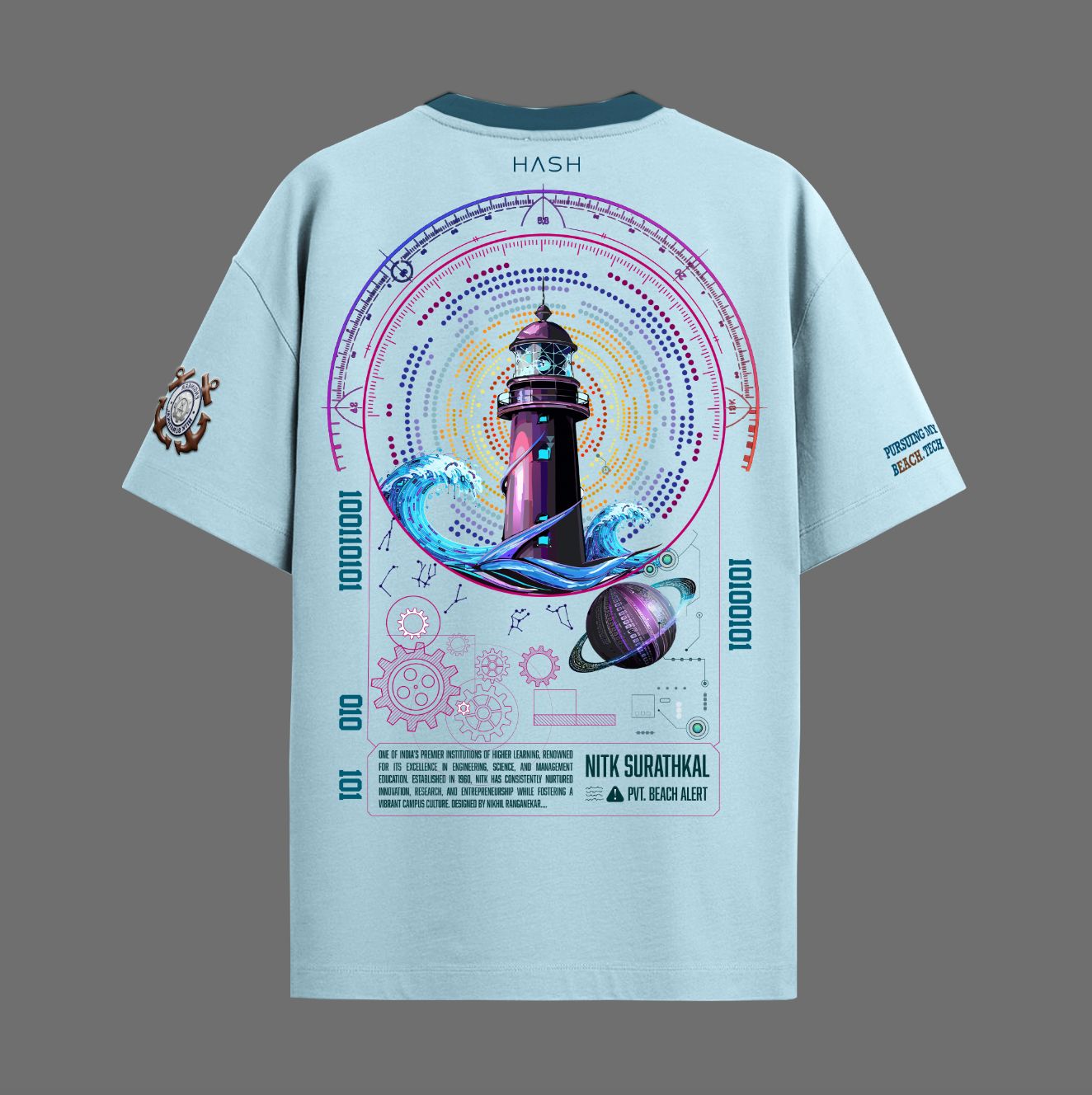 Beach.Tech Oversized Tee