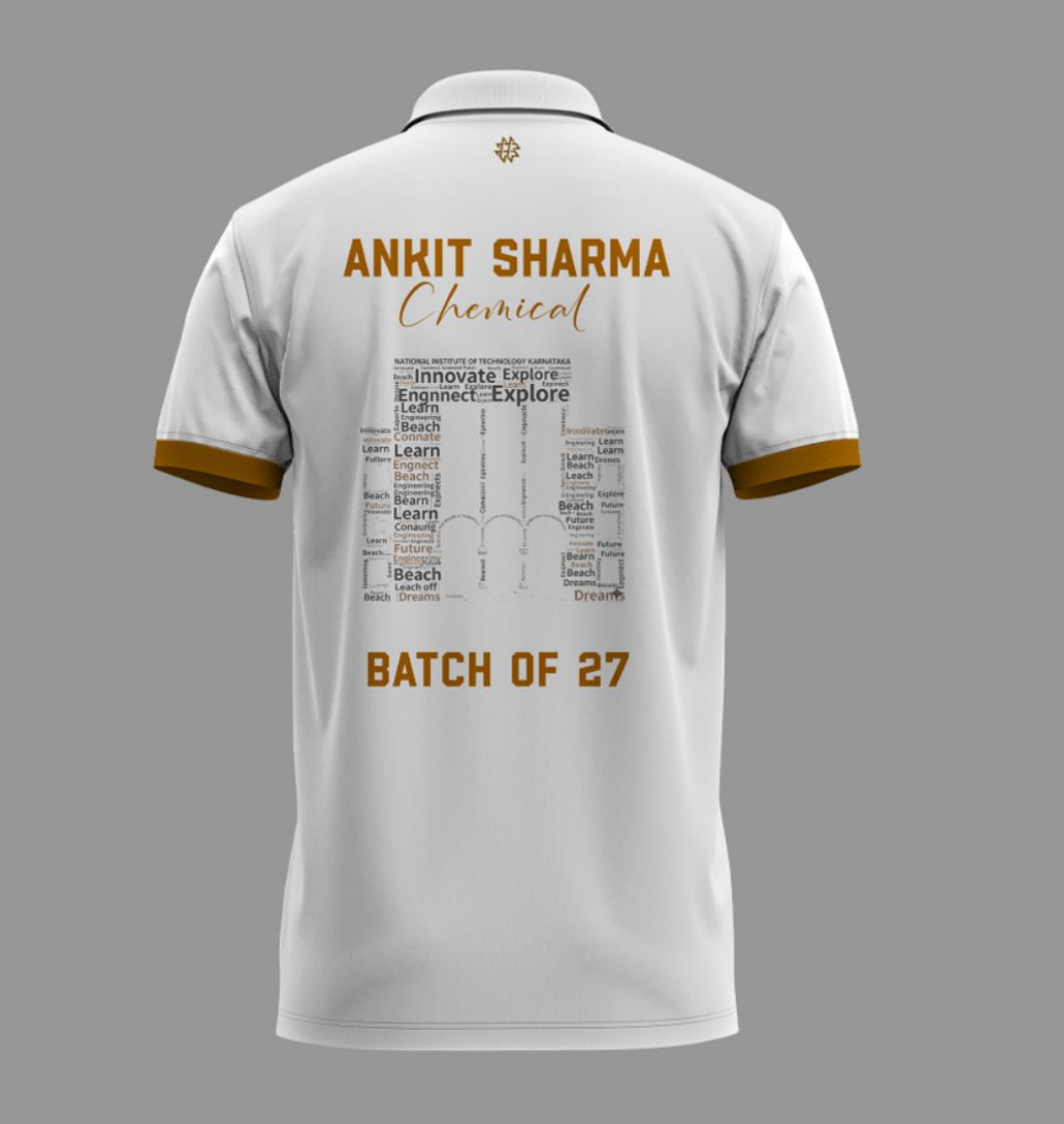 NITK White Polo
